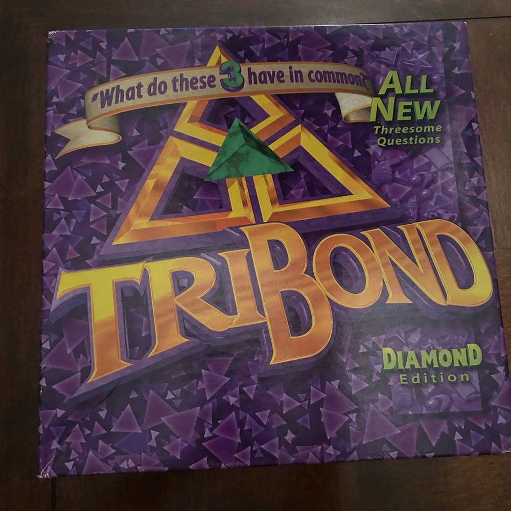 Tri Bond Diamond Edition Board Game by Patch Games 1998